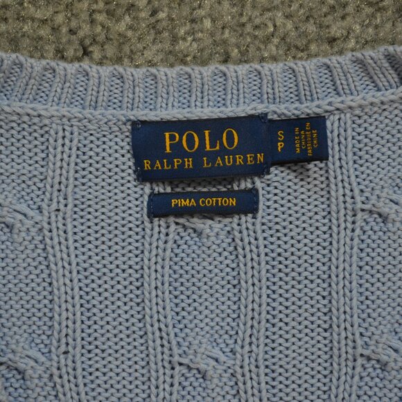 Polo Ralph Lauren Cable Knit Sweater *GUC - Picture 8 of 10